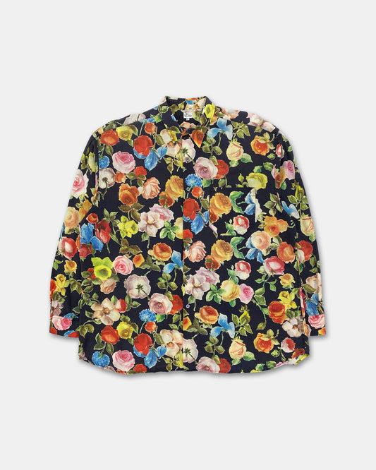 Paul Smith 1990s Flower All Over Print Shirt Multicolor