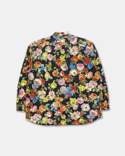 Paul Smith 1990s Flower All Over Print Shirt Multicolor