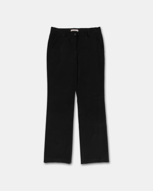 Prada 2000s Nylon Pants Black