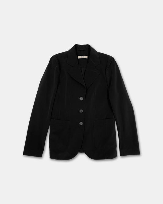 Prada 2000s Nylon Blazer Black