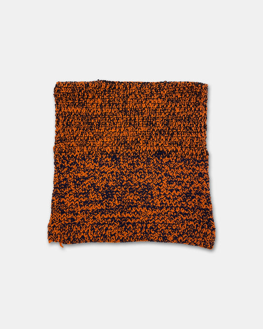 Selfmade 2000s Knit Sweater Vest Orange Navy