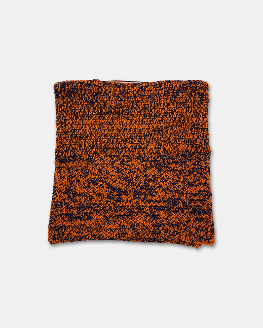 Selfmade 2000s Knit Sweater Vest Orange Navy