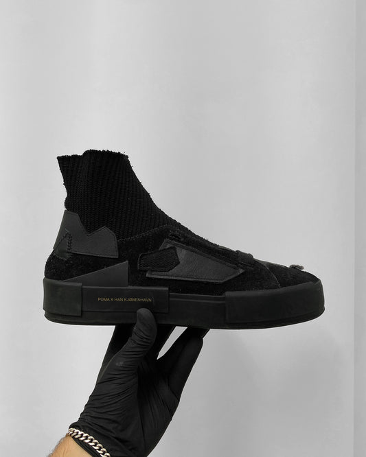 Han Kjøbenhavn x Puma SS2018 Patchwork Court Platform Sneaker Black