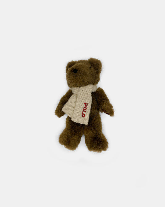 Ralph Lauren 2001 Polo Scarf Plush Teddy Bear Brown