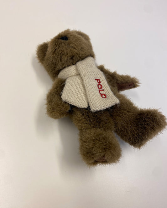 Ralph Lauren 2001 Polo Scarf Plush Teddy Bear Brown