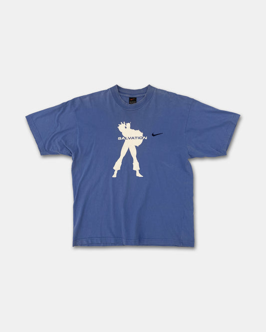 Salvation x Nike 1990s Warrior T-Shirt Blue