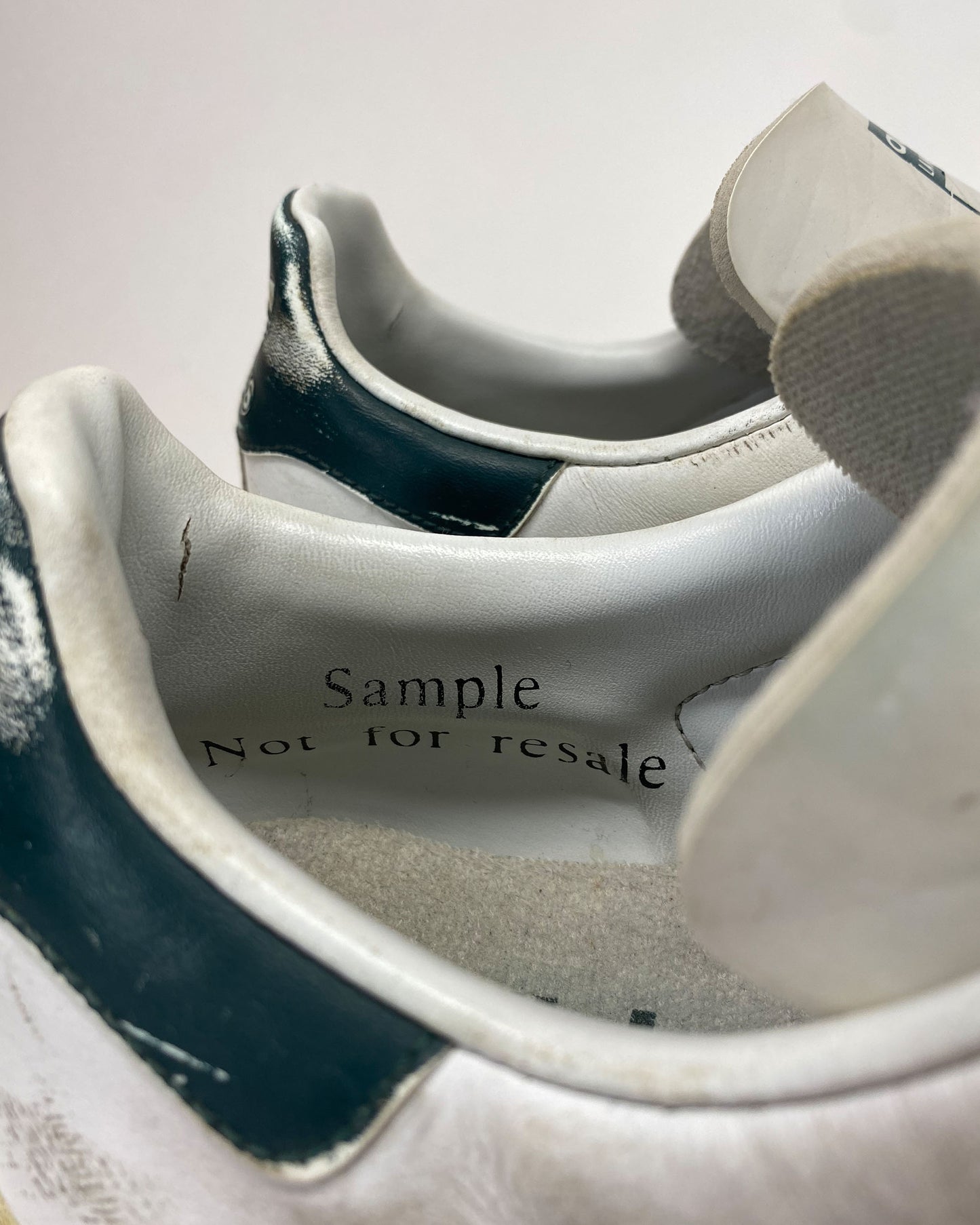 Adidas 1998 Sample Superstar Sneaker White Bottle Green