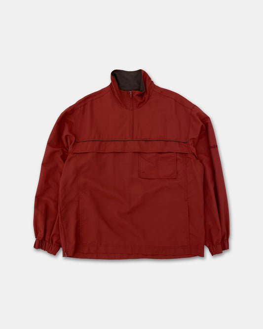 Timberland 1990s Halfzip Light Jacket Bordeaux