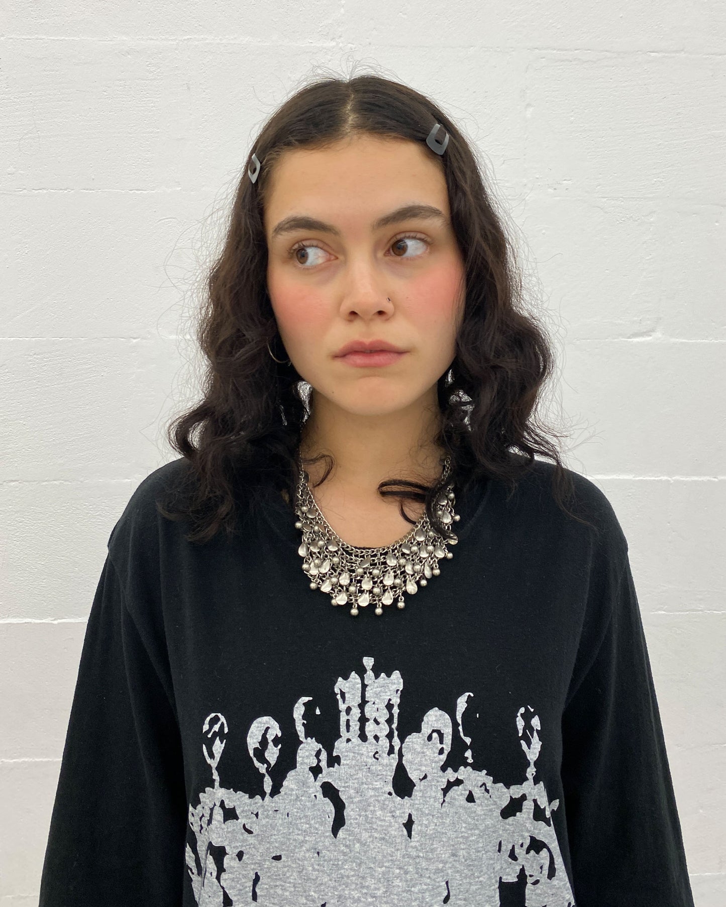 Undercover AW2003 Skull Longsleeve T-Shirt Black