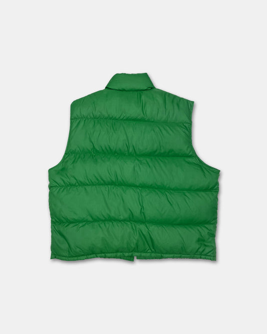 Zero-Zone Down 1970s Puffer Vest Green