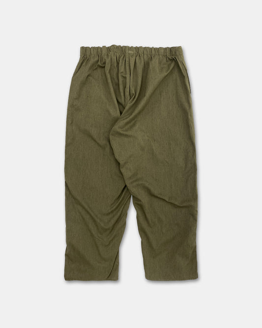Vintage 1970s DDR Military Pants Green