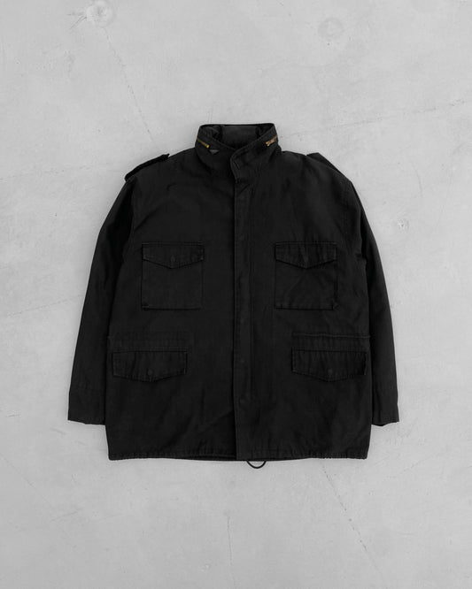 Vintage 2000s US Military Field Coat M65 Jacket Black