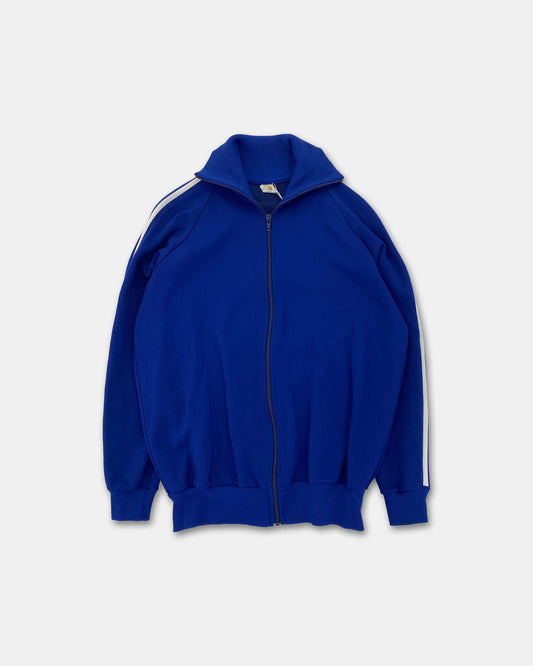 Vintage 1980s DDR Sport Track Jacket Blue