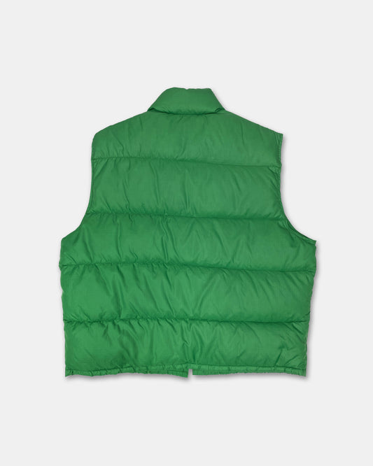 Zero-Zone Down 1970s Down Puffer Vest Green