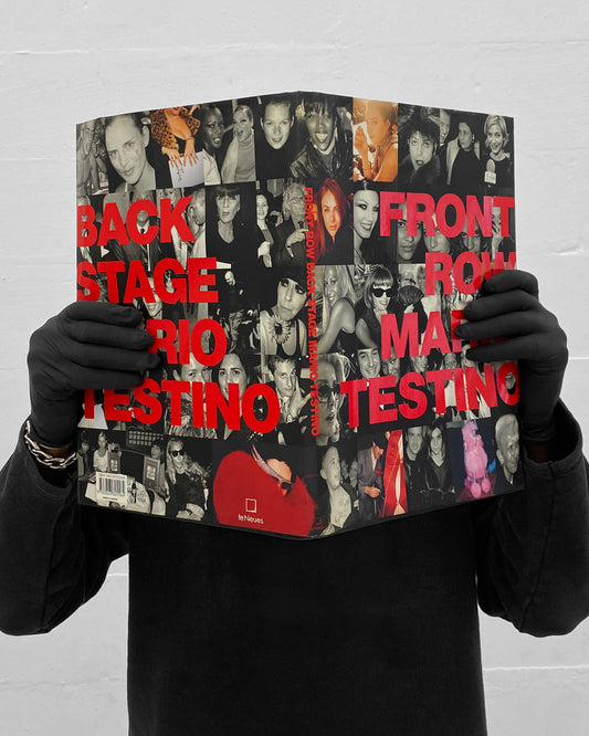te Neues 1999 Front Row Back Stage Mario Testino Book