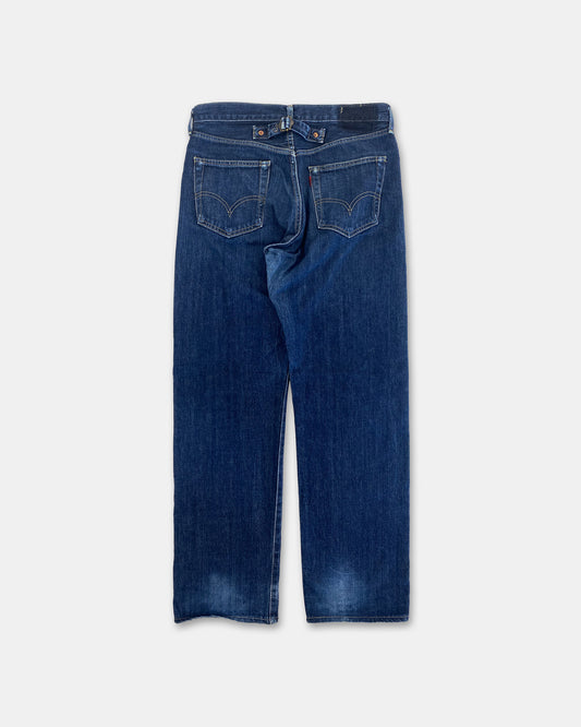 Levis 1990er 702xx Japan Big E Buckleback Selvedge Denim Blau