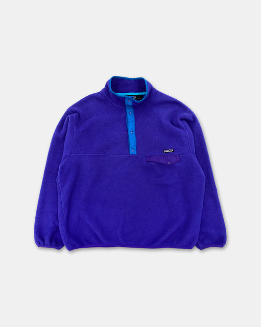 Patagonia 1990s Fleece Sweater Purple