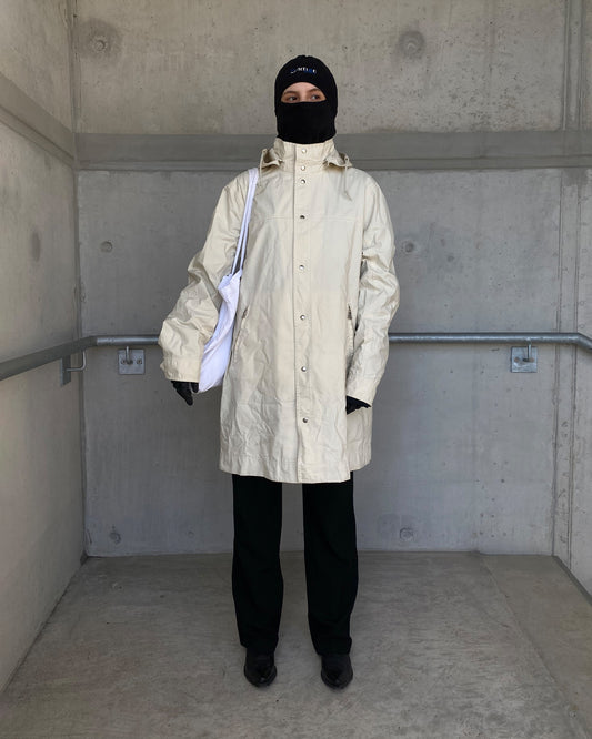 Prada 2000s Gore-Tex Coat Creme