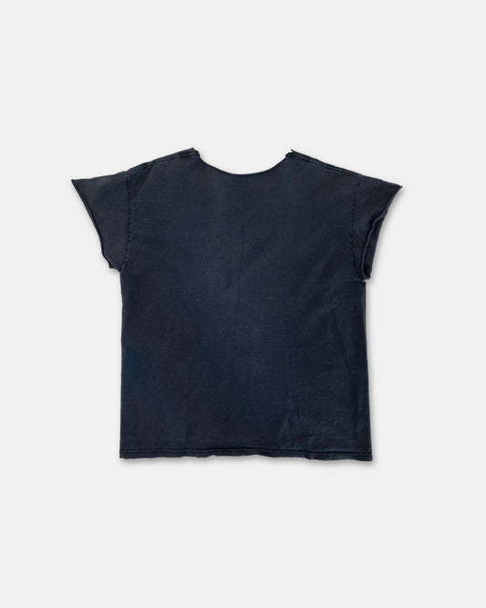 Vintage 2000s Trashed Schleimkeim Band T-Shirt Faded Black