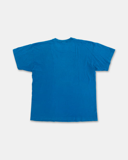 Vintage 1990s Super Chunk Single Stitched Band T-Shirt Turquoise