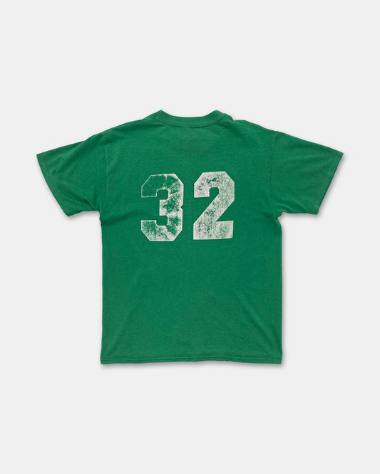 Vintage 1980s Valley & Moon Basketball Single Stitched T-Shirt Green