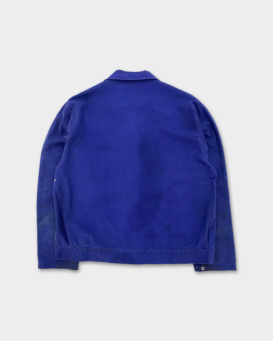 Vintage 1990s 2 Chest Pocket Work Jacket Blue