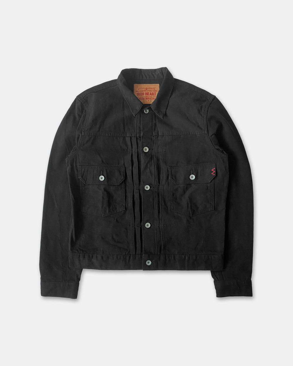 Iron Heart 2000s Type 2 Selvedge Denim Jacket Black