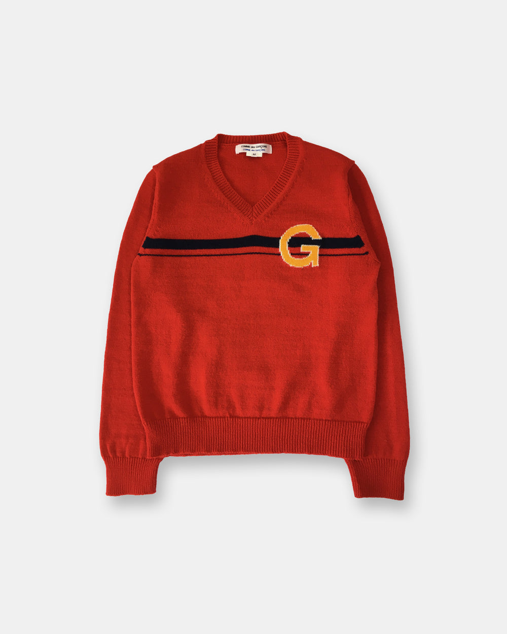 Comme des Garçons 2010er Strickpullover Rot 