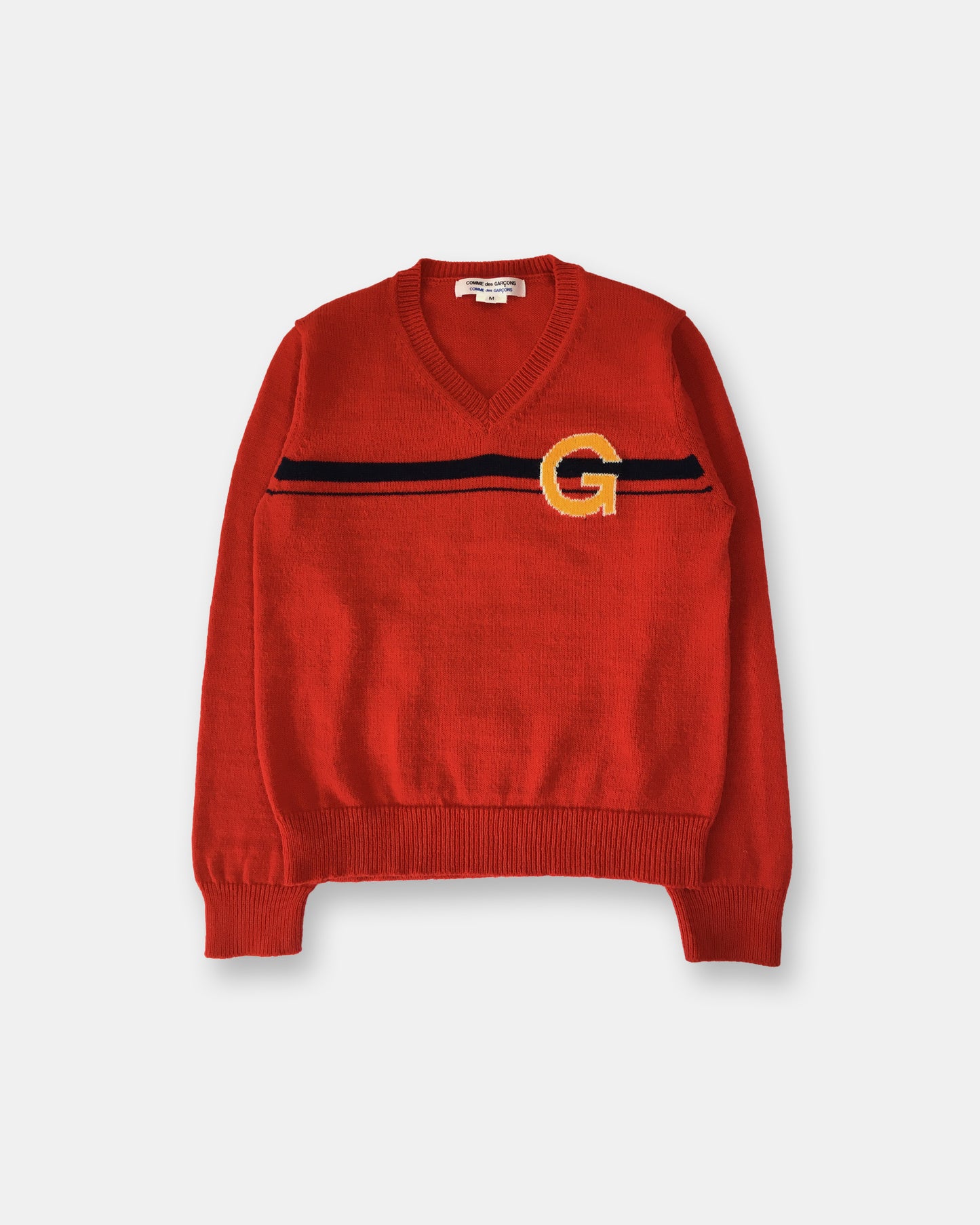 Comme des Garçons 2010s Knit Sweater Red