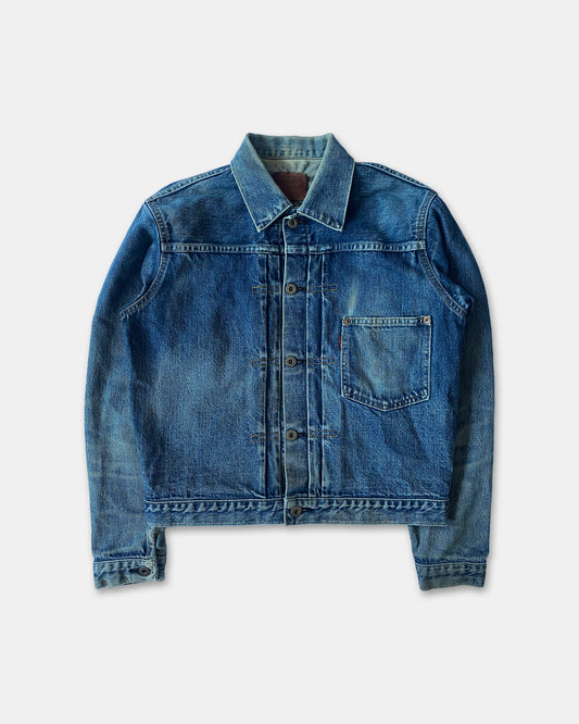 Levis 1993 Type 1 Japan Big E Selvedge Denim Jacket Blue