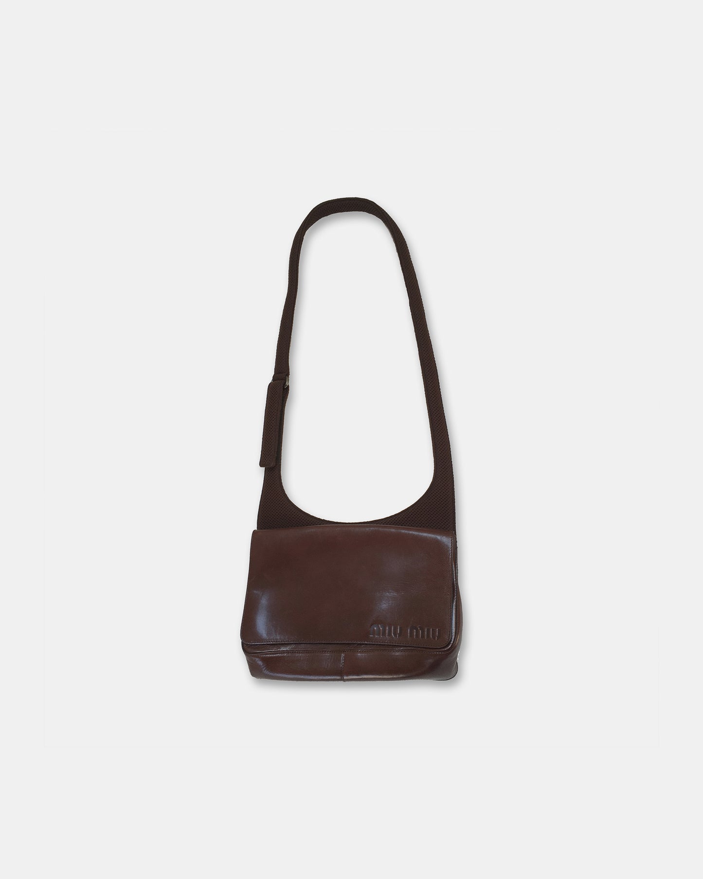 Miu Miu 1990s Shoulder Bag Leather