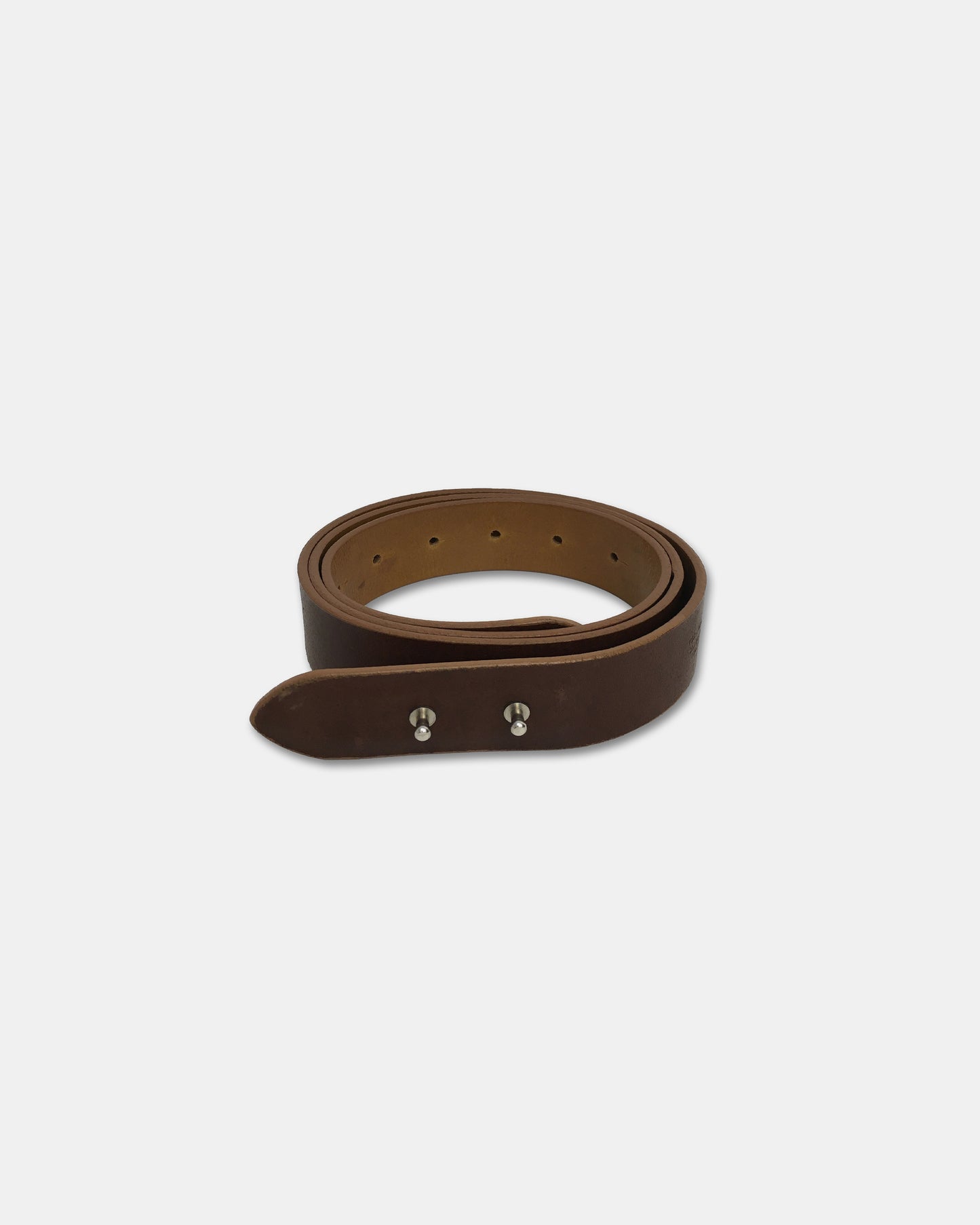 Maison Martin Margiela 2000s Leather Belt Brown