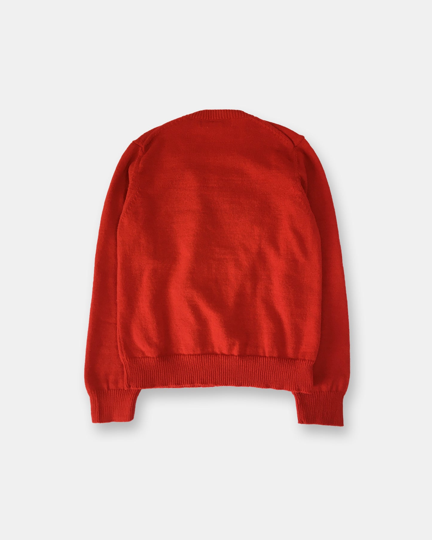 Comme des Garçons 2010s Knit Sweater Red