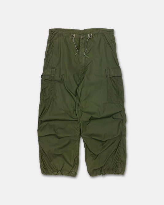 Elternhaus x Maegde u. Knechte 2000s Gucci Outdoor Embroidered Military Cargo Pants Green