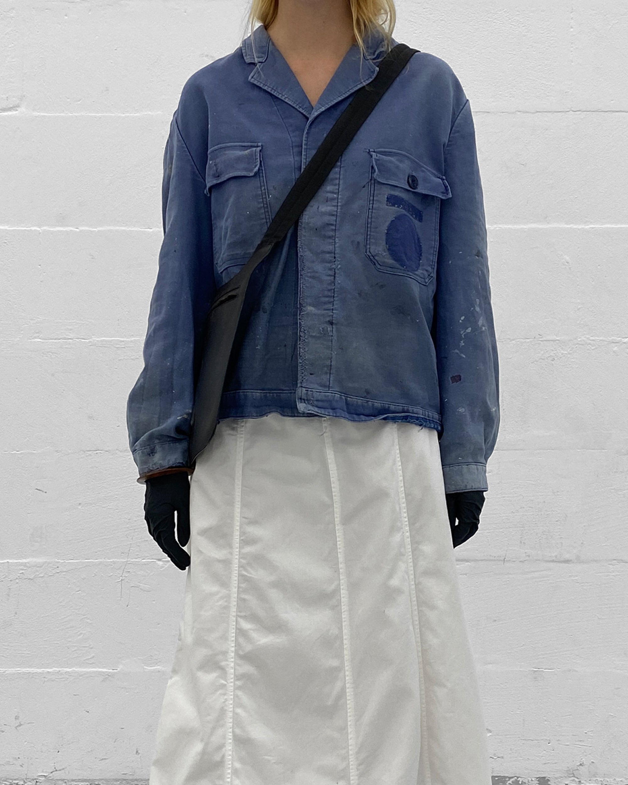 Vintage 1960s French Painter Work Jacket Blue – Knud Peters