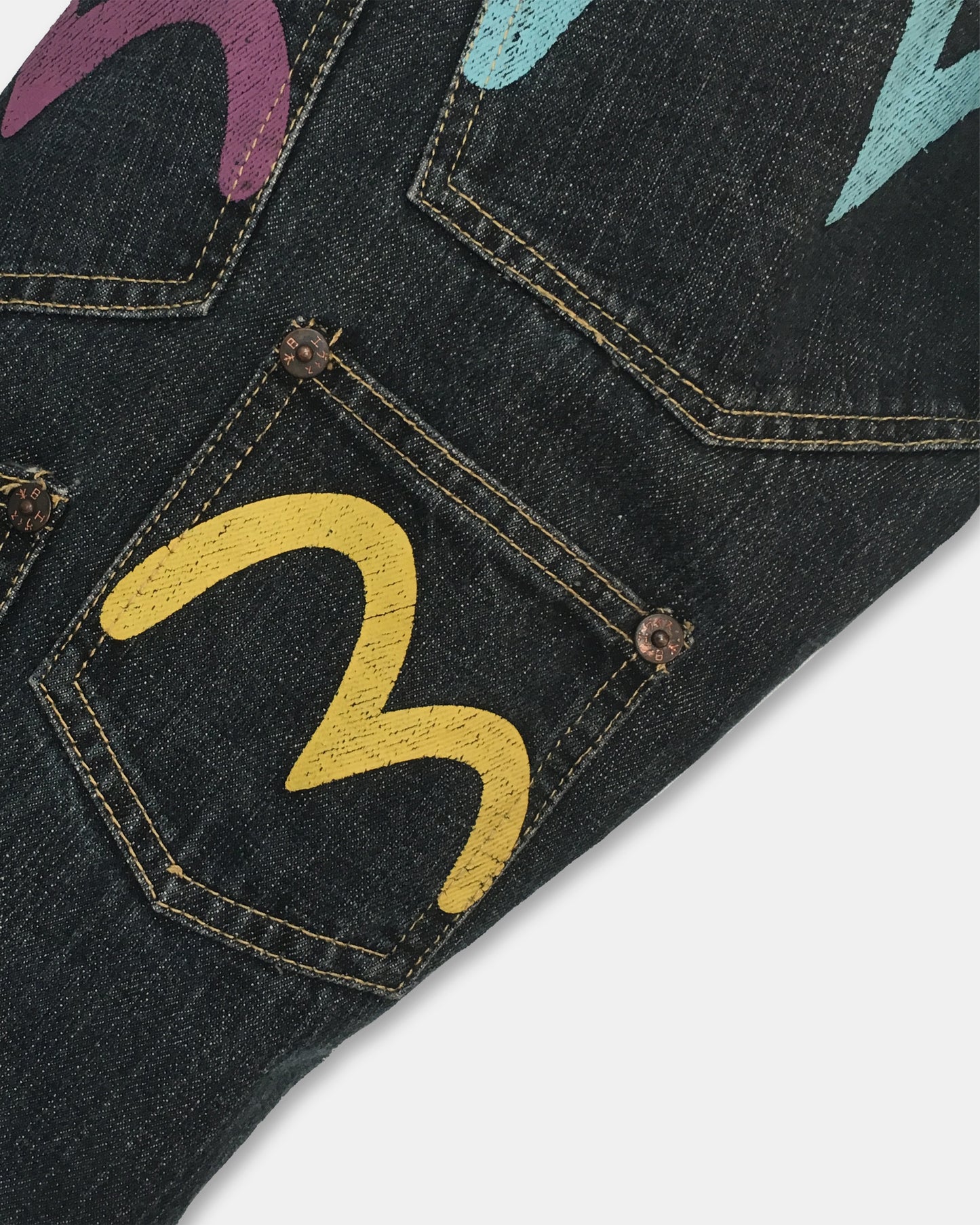 Evisu 1990s Multi Pocket Denim