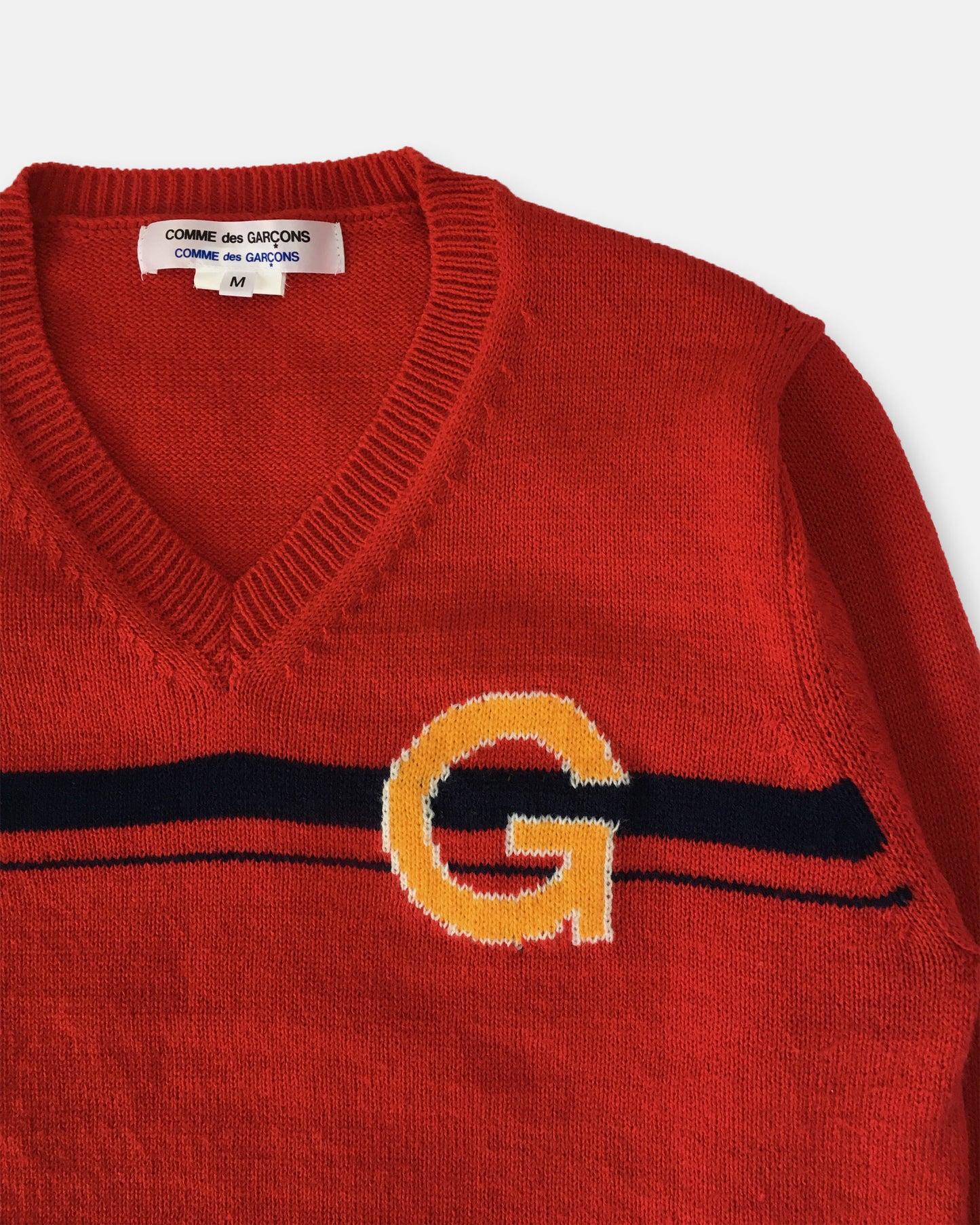 Comme des Garçons 2010s Knit Sweater Red