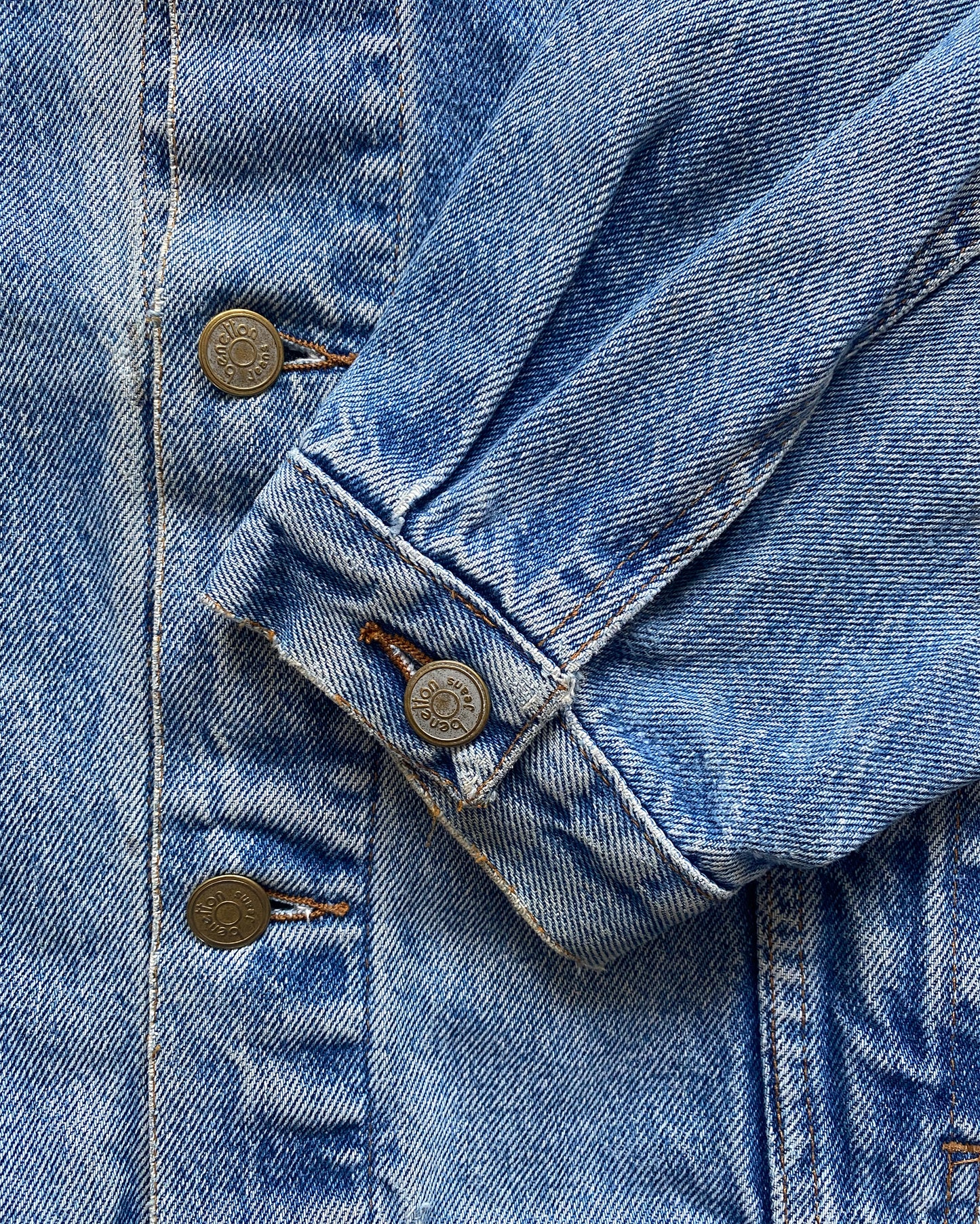 Benetton Jeans 1990s Denim Jacket