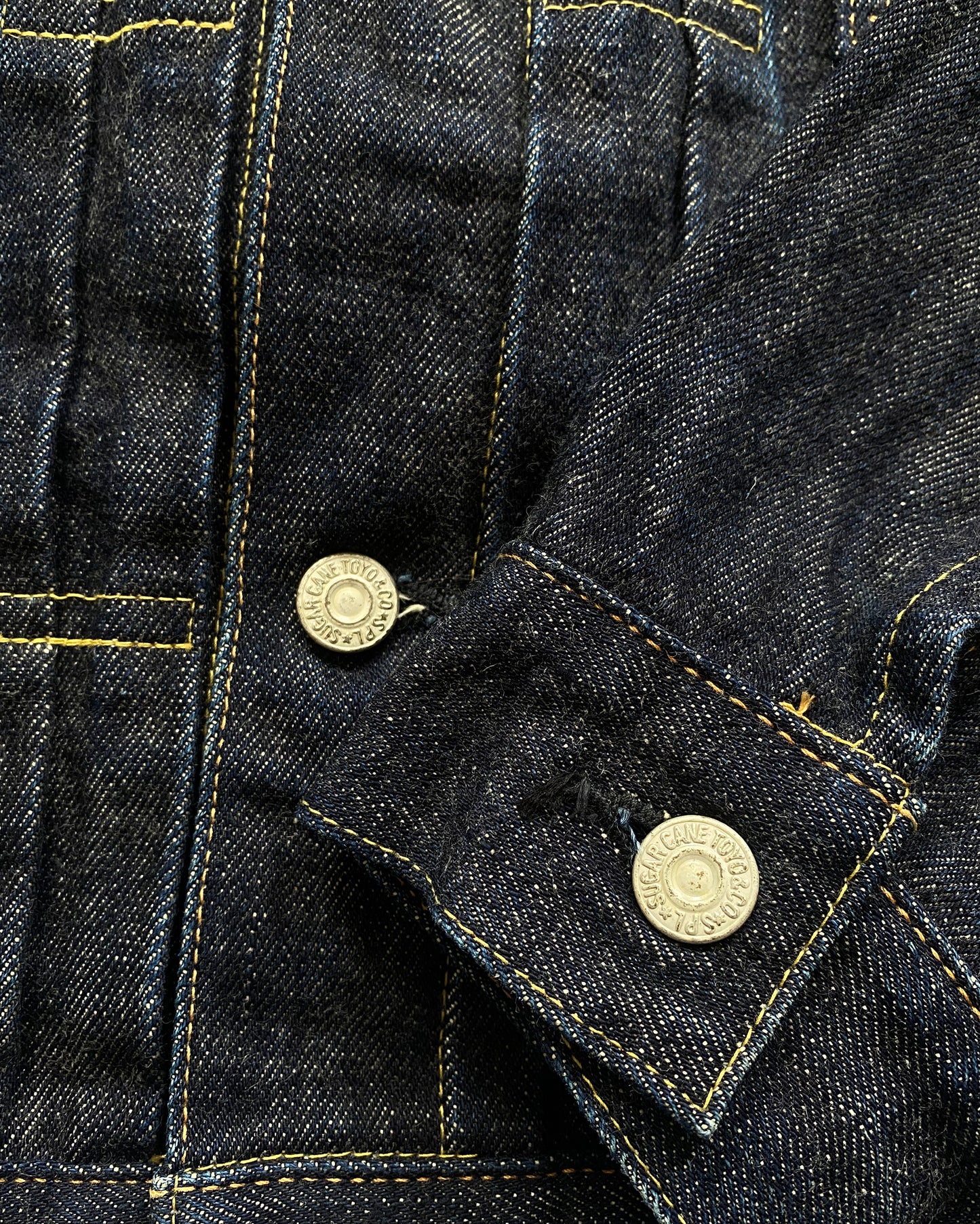 Sugar Cane 1990s Type 2 Selvedge Denim Jacket Dark Blue