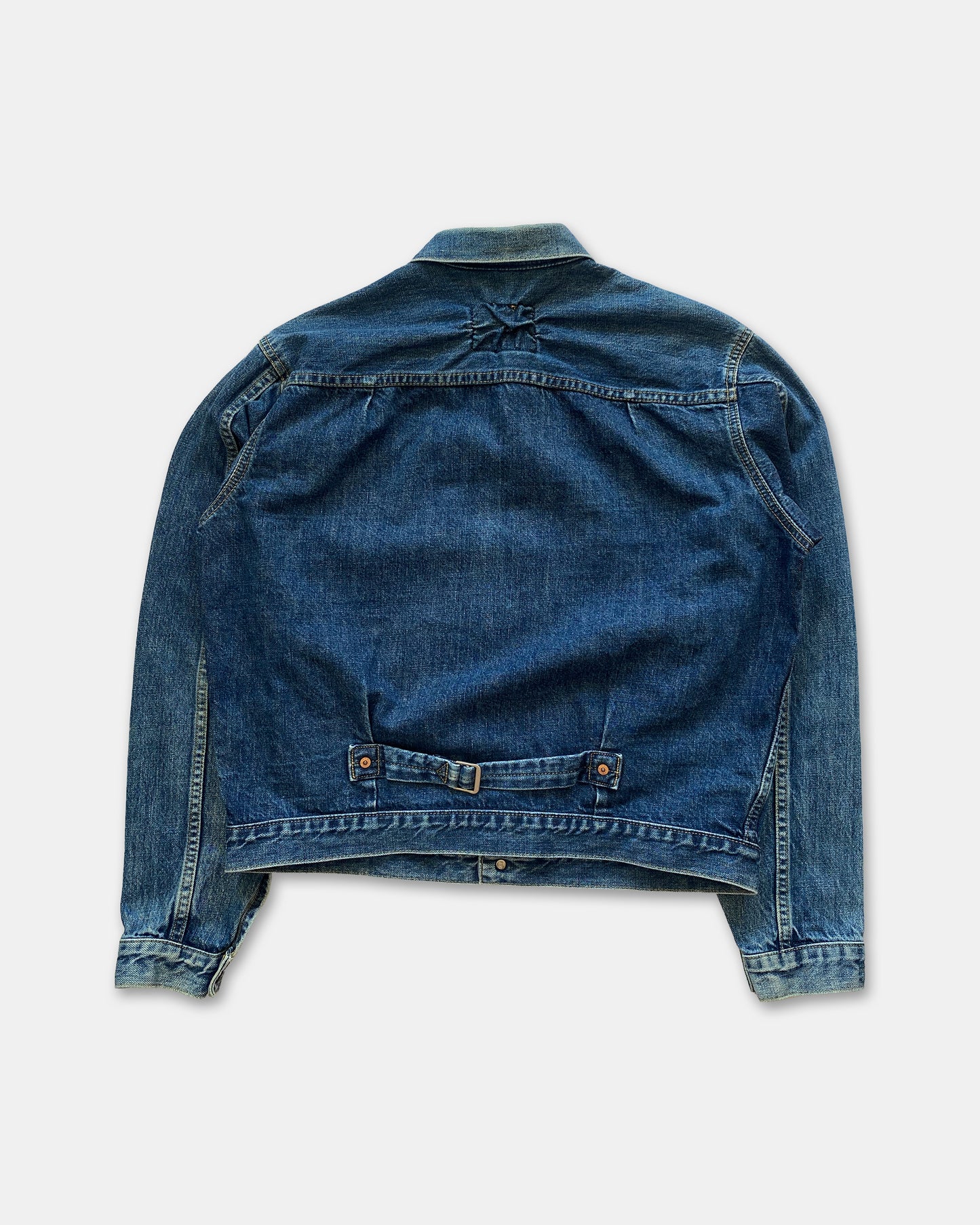 Levis 1996 Type 1 Japan Big E Selvedge Denim Jacket Blue