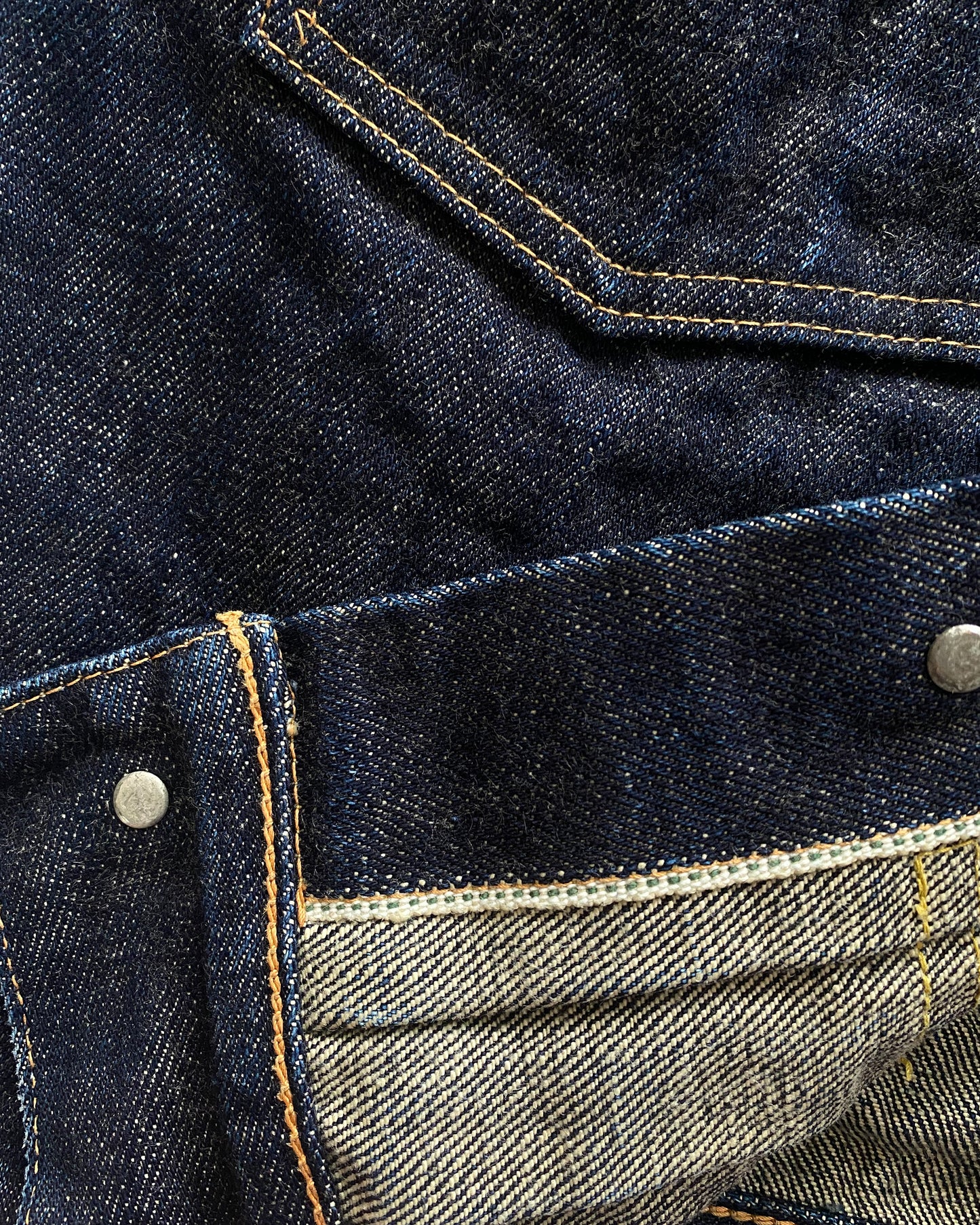 Sugar Cane 1990s Type 2 Selvedge Denim Jacket Dark Blue