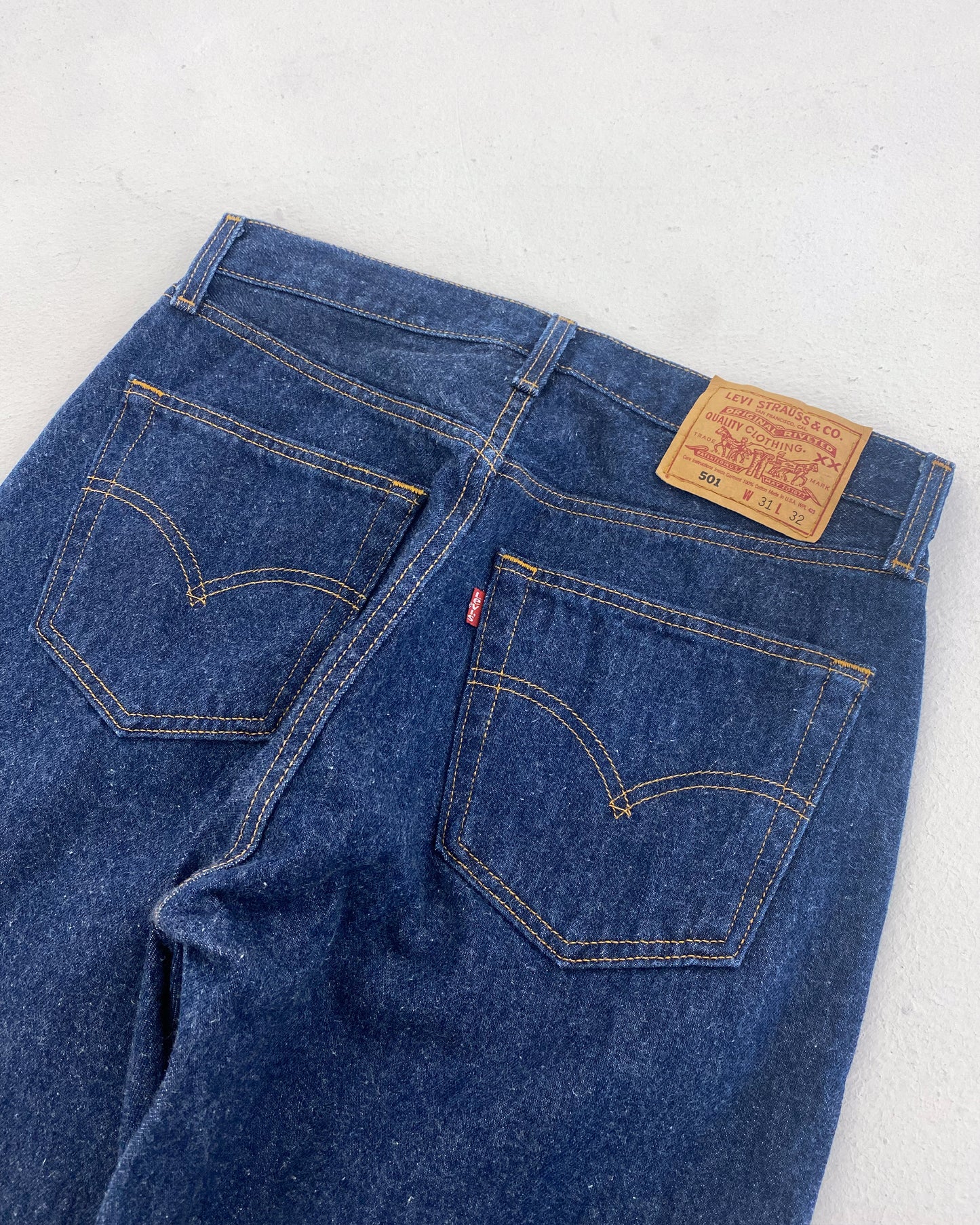 Levis 1998 501 USA Denim Blau 