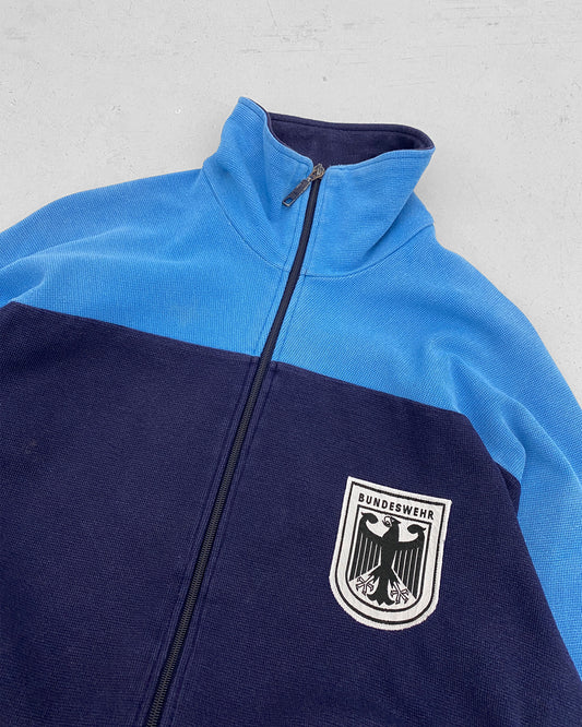 Vintage 1990er Jahre Bundeswehrjacke Marineblau 