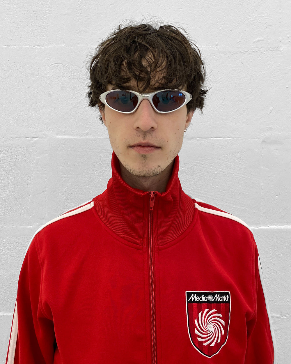 MediaMarkt 2010s Track Jacket Red