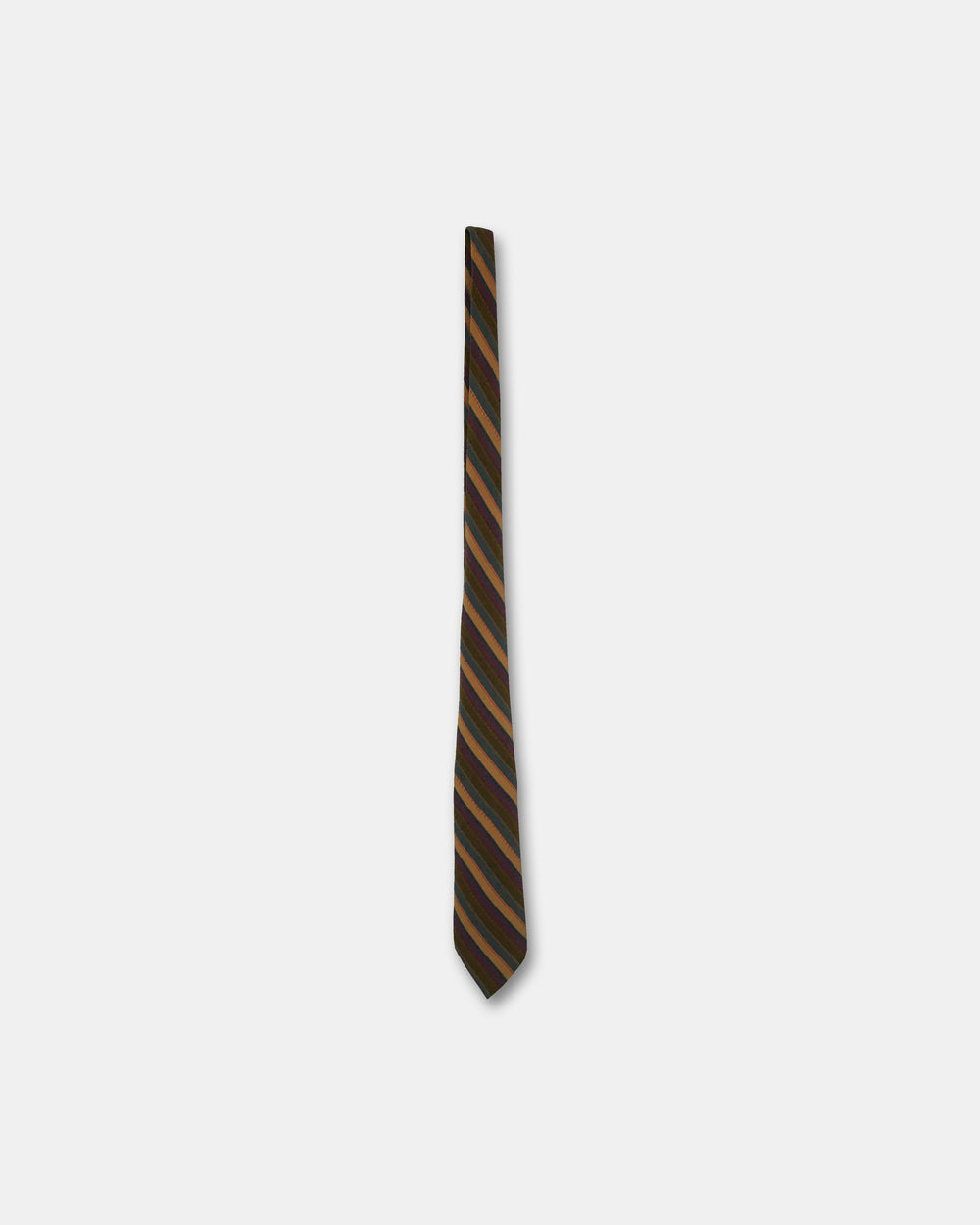 Gucci 1980s Tie Multi Stripes