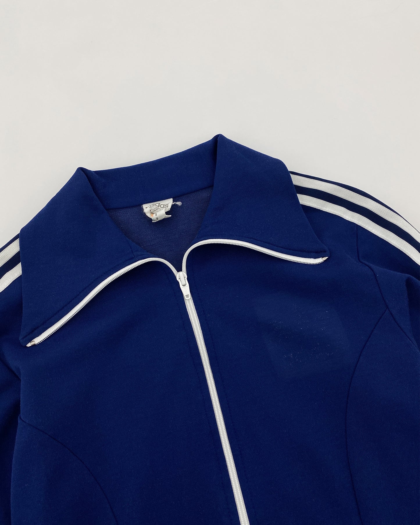 Adidas – 1970er-Trainingsjacke in Marineblau 