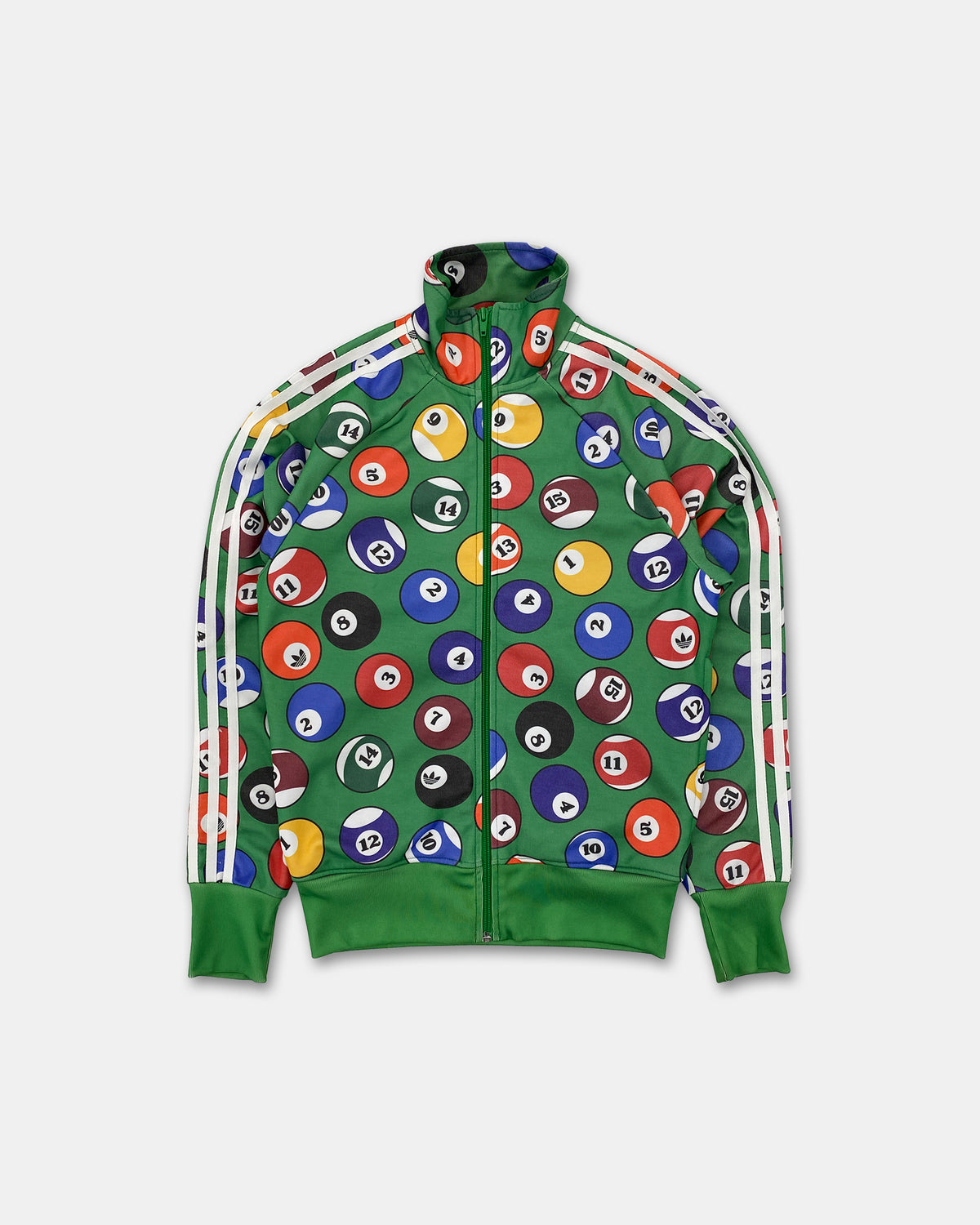 Jeremy Scott x Adidas 2013 8 Ball Firebird Track Jacket Green 