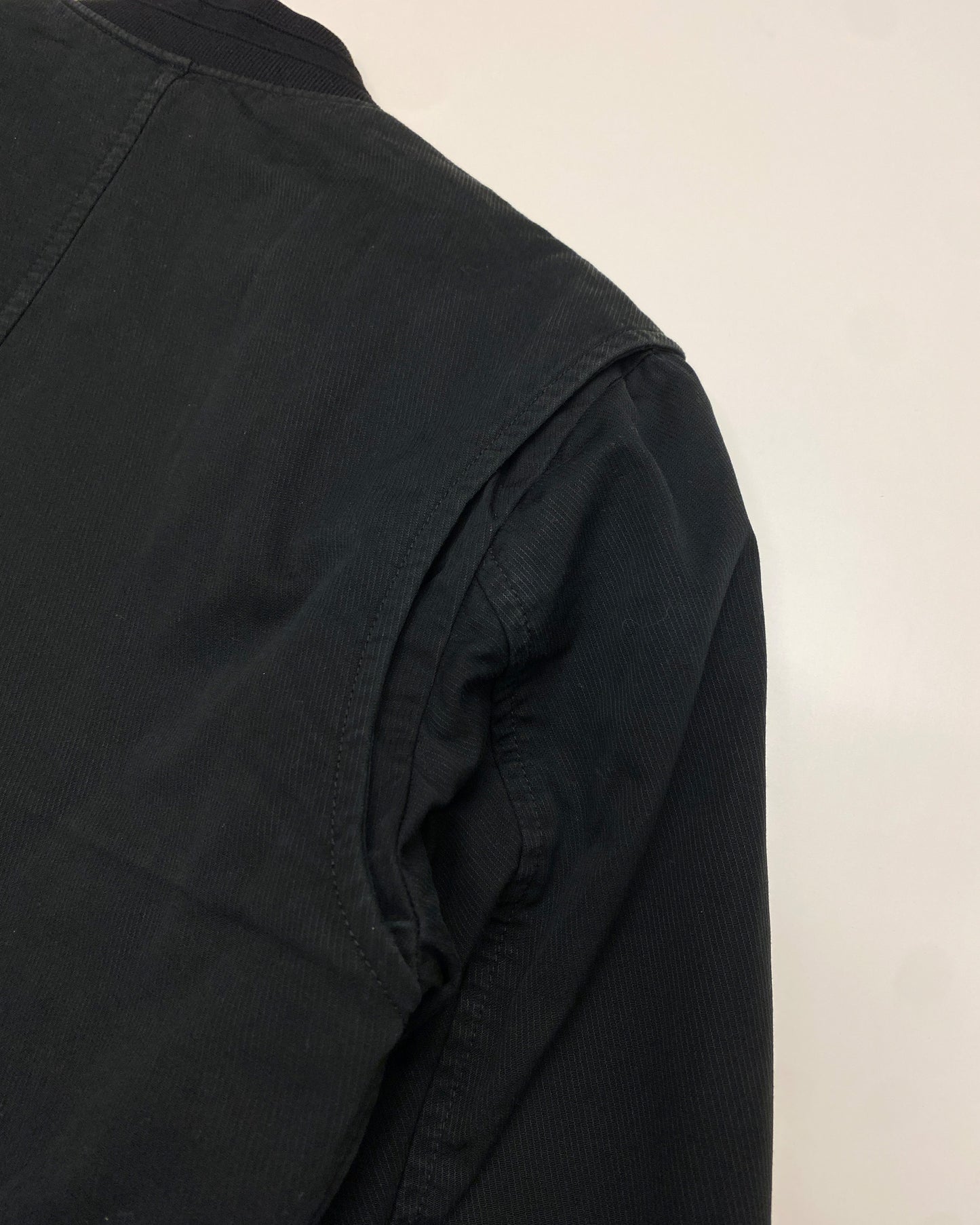 A.P.C. 2010s Cotton Light Bomber Jacket Black