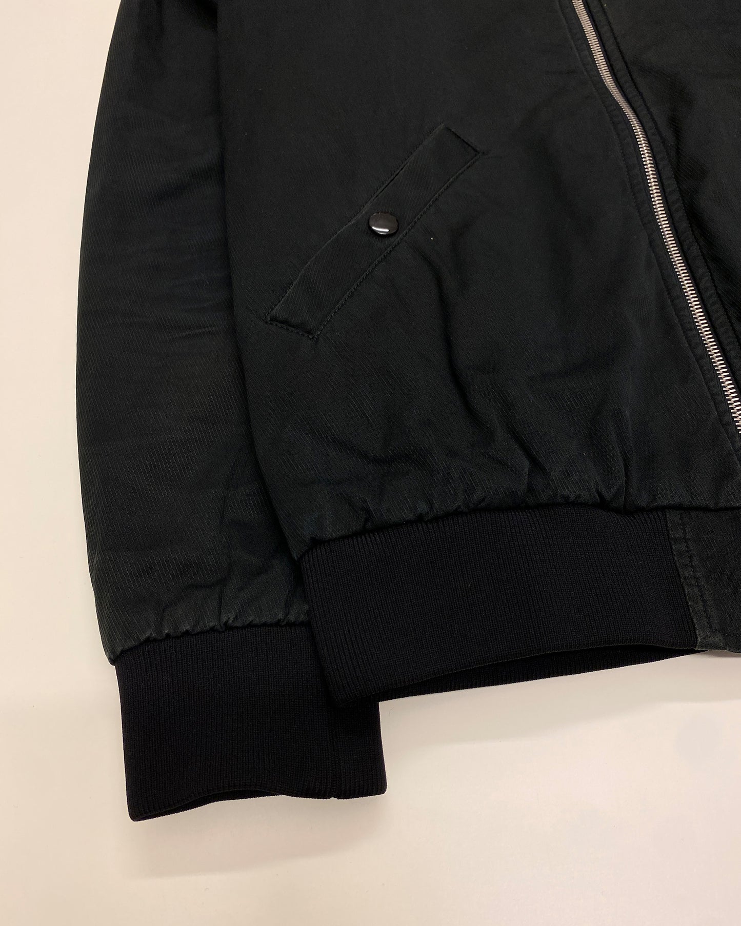 A.P.C. 2010s Cotton Light Bomber Jacket Black