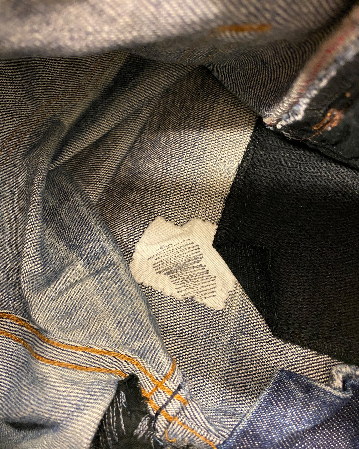 A.P.C. 2000s Honeycomb Petit Standard Selvedge Denim Blue